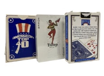 Classic! 3 Packs Of Multi-Theme Playing Cards