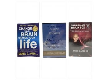 Change Your Brain, Change Your Life Book / 'The Ultimate Brain Box X' DVD Set / 'Change Your Brain' DVD Set