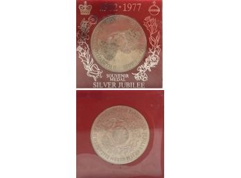 Souvenir Medal Silver Jubilee Coin