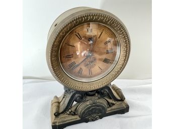 Beautiful Antique Seth Thomas Brass Clock  - Not Working -
