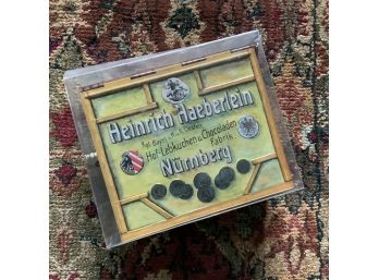Beautiful Vintage German Nostalgie Serie Tin New In Box