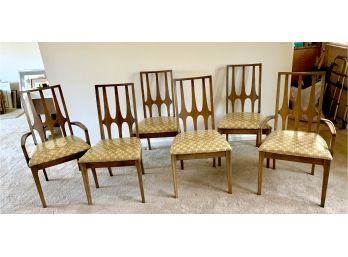 Mid Century Broyhill Brasilia Lenoir Chair Company Dining Chairs
