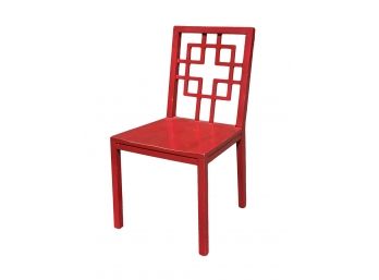 Cherry Red Dining / Accent Chair