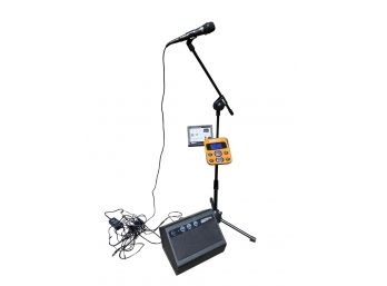 SingTrix Home Karaoke Machine And Accessories