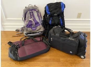 Bundle Of Soft Side Travel Duffles And Packs