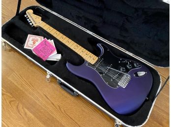 Fender Stratocaster Electric Guitar With Travel Case And Replacement Strings