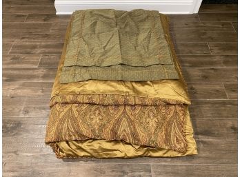 Silk Tapestry King Size Duvet And Pillow Shams