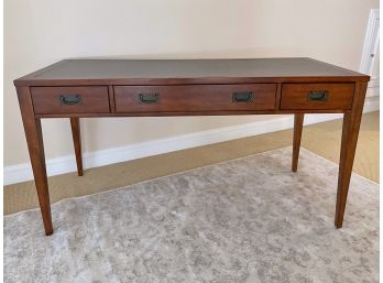 Hooker Furniture Writing Desk With Recessed Drawer Pulls