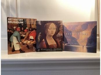 Trio Of Table Books On Art History And Charles Pabst Fine Artist