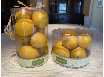 Decorative Faux Lemons
