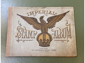 Vintage Edition Of The Imperial Stamp Album
