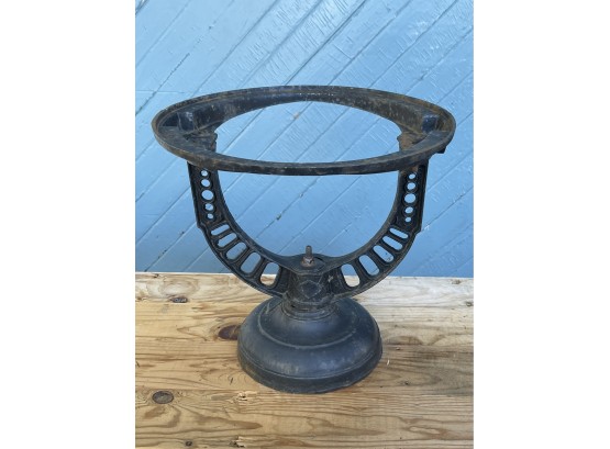 Antique Cast Iron Foundry Stand