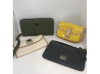 Dooney & Bourke Collection - 4pc Wristlets And Wallets