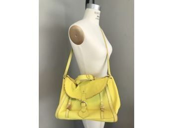 See By Chloe Shoulder Bag In Neon Yellow