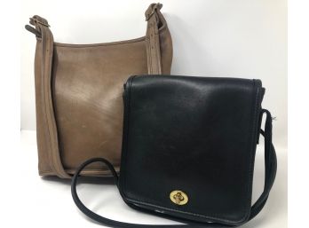 Vintage Coach Duo - Buttery Soft From Gentle Use With Nice Patina