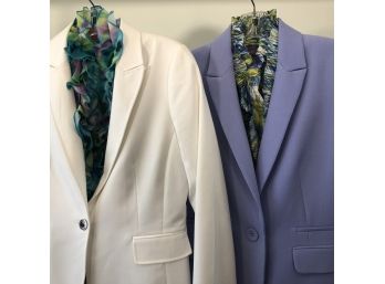 2 Jackets 2 Blouses - Office Ready, Nine West And Tahari
