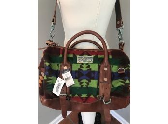 NWT Polo By Ralph Lauren Southwestern Themed Handbag  MSRP $495