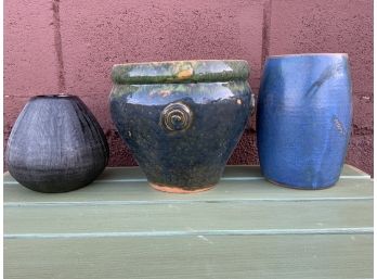 Smith & Hawkins And Ceramic Pots