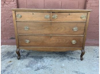 Mahogany Dresser With Hemplewhite Brass Drawer Pulls