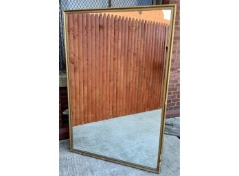 Large Mirror With Gold Frame