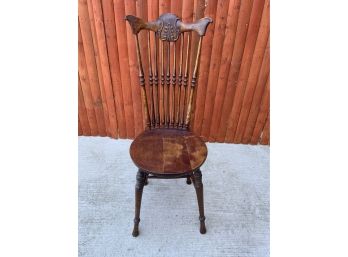 Antique Spindle Back Chair AS
