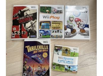 Wii Games As Pictured