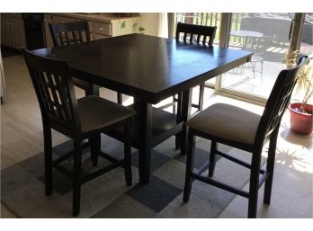 Expresso Bar Height Table And Chair Set