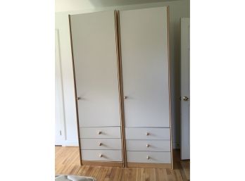 Two IKEA Wardrobe Closets