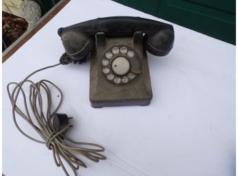 Old Bakelite Telephone W/cord