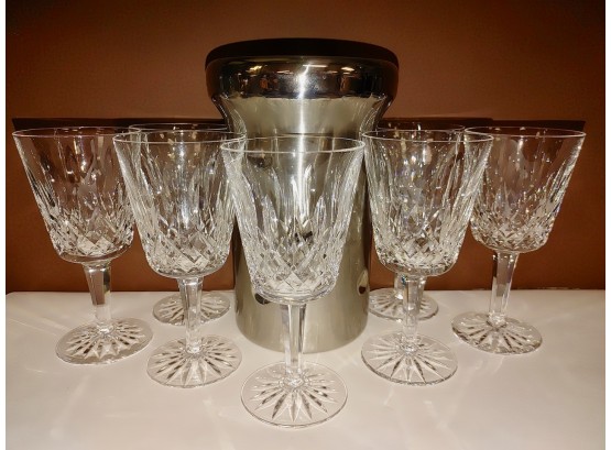 Waterford Stemmed Wines (lismore) & Waterford Stainless Wine Cooler