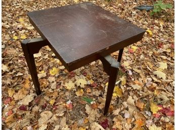 Mid-Century Television Rotating Television Table