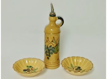 French Olive Oil Dipping Set (3)