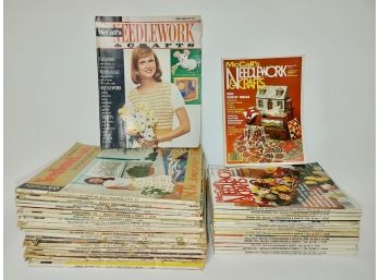 McCalls Needlework And Crafts Magazines, Circa 1960-1970's