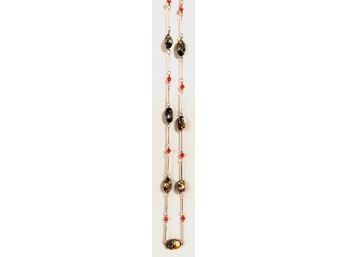 Vintage Veneitian Glass Bead Necklace.