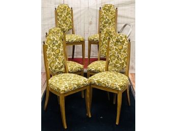 Set Of 6 Vintage Mid Century Dining Room Chairs - Retro Renaissance!!