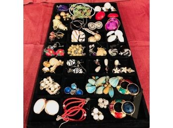 Huge 50 Pair Earring Collection