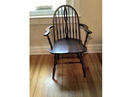Antique Windsor Solid Wood Chair