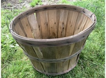 A Vintage Bushel Basket