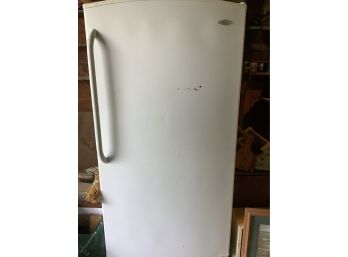 Maytag Upright Freezer Model Mqu1654bew. Manufactured In 2006