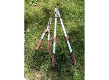 Set Of Two Green Thumb Branch Trimmers