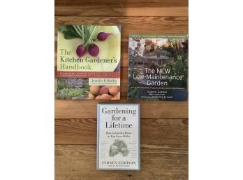 Lot Of Gardening Books