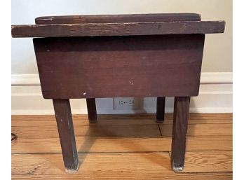 Antique Shoeshine Kit (wooden)