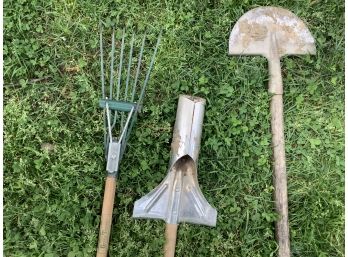 Lot Of Three Garden Tools