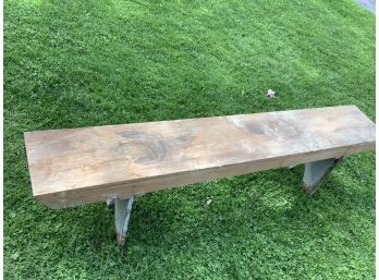 Solid Wooden Bench