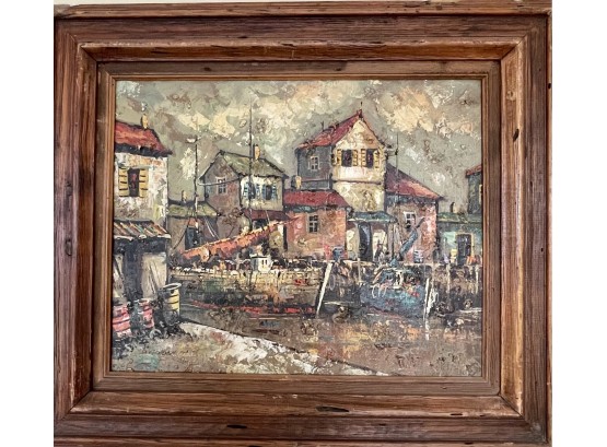 Goldsmith Original Oil On Canvas Framed