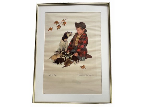 Norman Rockwell Pride Of Parenthood A.P. 191/ 350 Lithograph