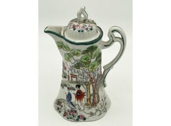 Japanese Hand Painted Porcelain Teapot