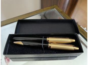 Montefiore Pet Set (one Roller Pen And One Unused Fountain Pen)