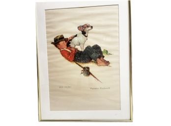 Norman Rockwell Adventures Between Adventures A.P. 191/ 350 Lithograph