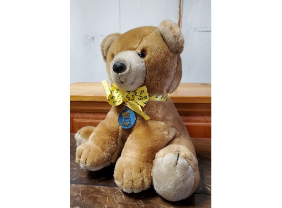 A Fluffy & Cuddly Dakia Teddy Bear Coin Bank Stuffed Animal Toy & Doll